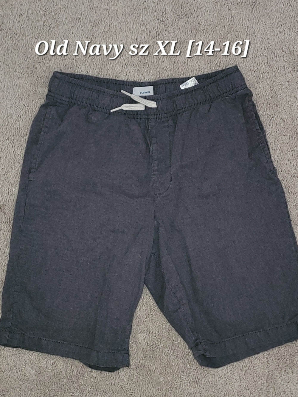 BOYS SHORTS LOT 10PC, most sz 14, Old Navy, Cat & Jack, Crown & Ivy, Quicksilver - Picture 3 of 11